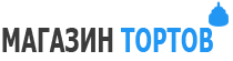 Лого 1 голубой для сайта МАГАЗИН ТОРТОВ
